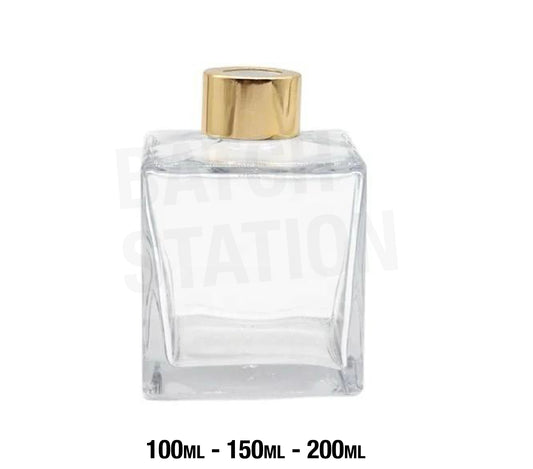 Square diffuser bottle Clear