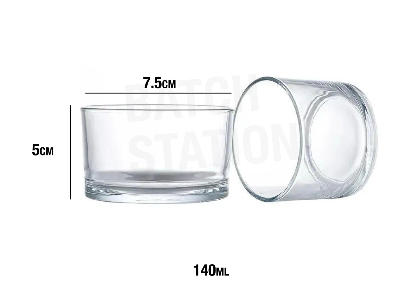 Transparent Jar 140ml