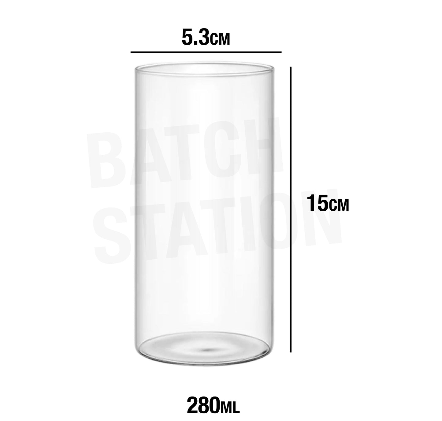 Transparent Jar 280ml