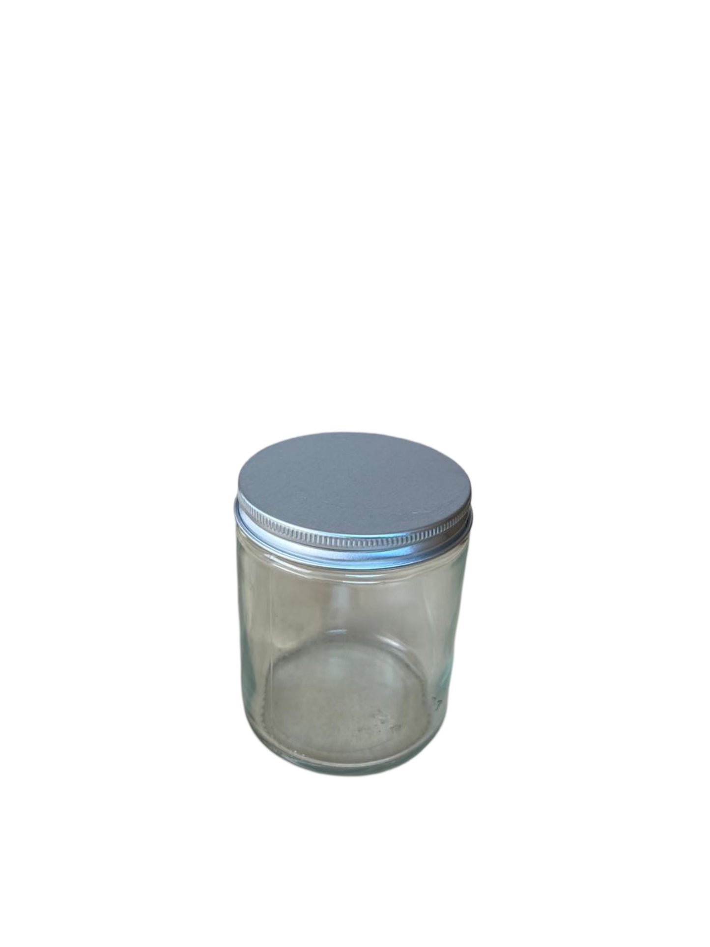 Clear Jar with metal lid 250ml