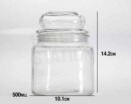 Transparent Jar 500ml