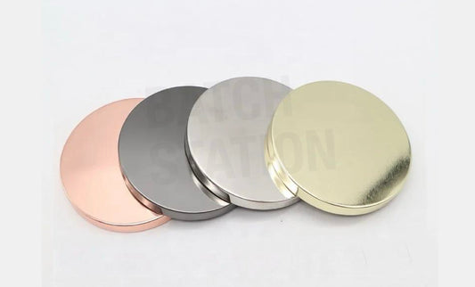 Metal lids for 8cm width jars and 9cm width jars