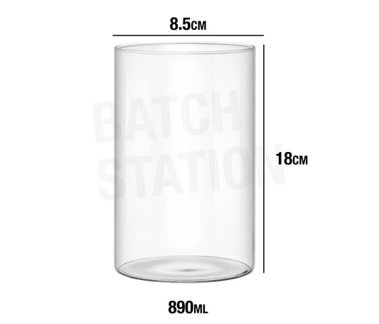 Transparent Jar 890ml