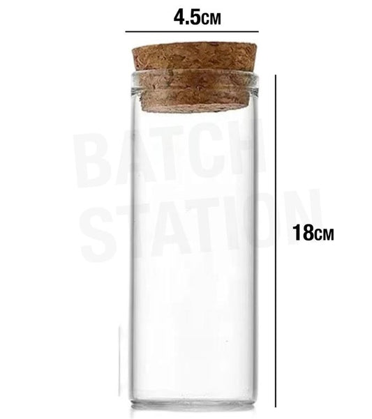 Drift transparent Jar 4.5*18 cm