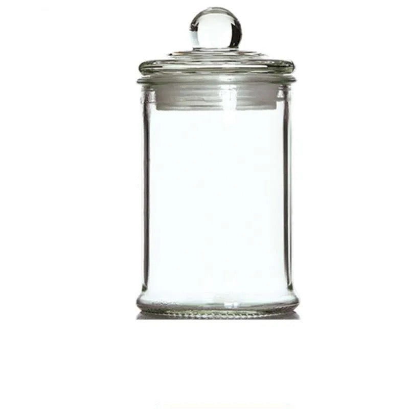 Transparent Jars With Glass Lid 150ml